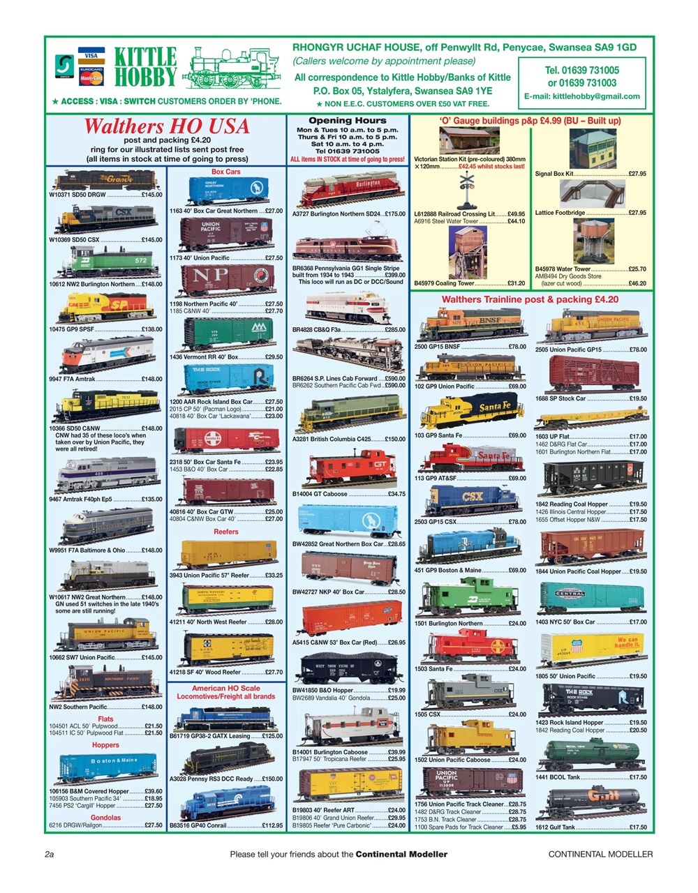 Continental Modeller Preview Pages