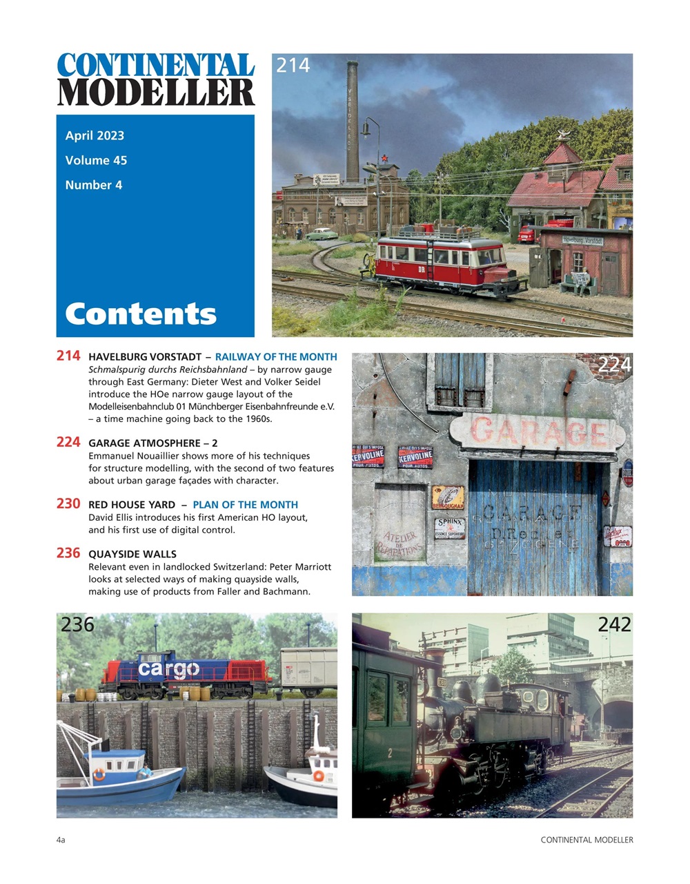 Continental Modeller Preview Pages