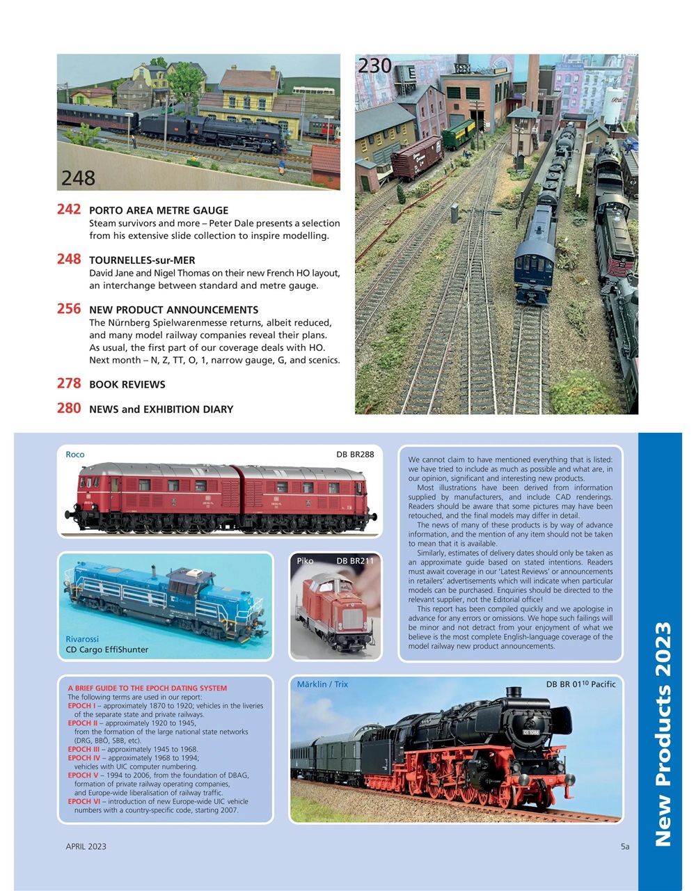 Continental Modeller Preview Pages