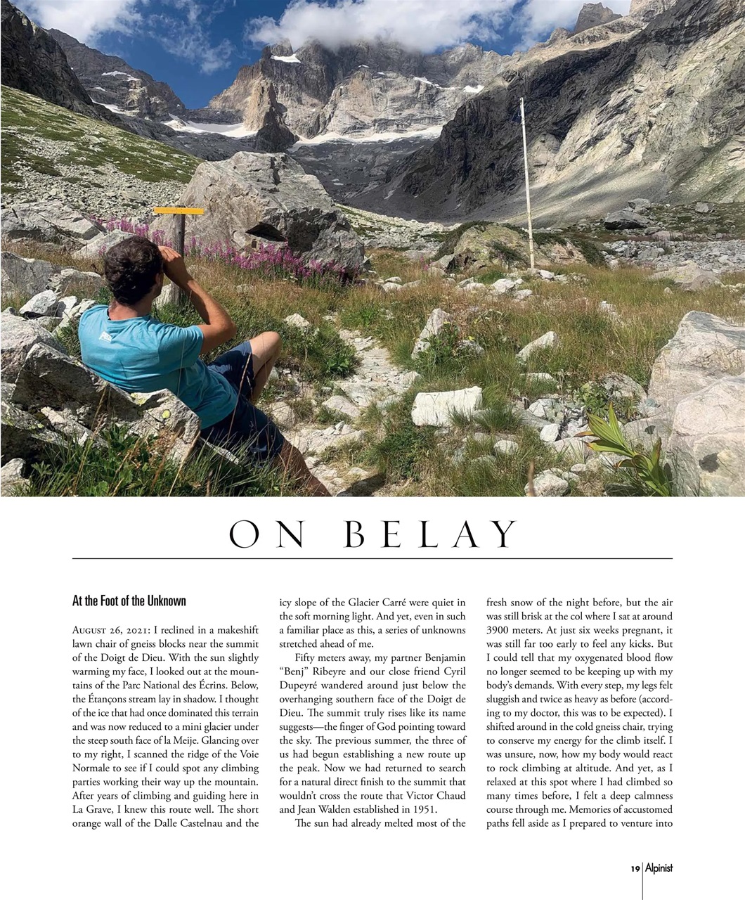 Alpinist Preview Pages