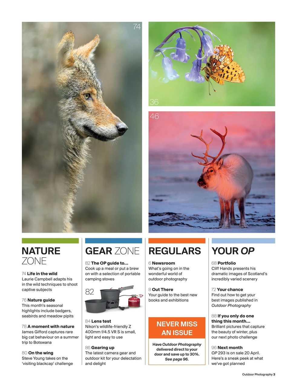 Outdoor Photography Preview Pages
