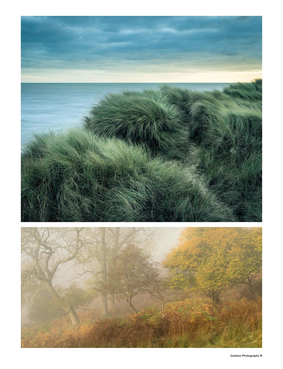 Outdoor Photography Preview Pages