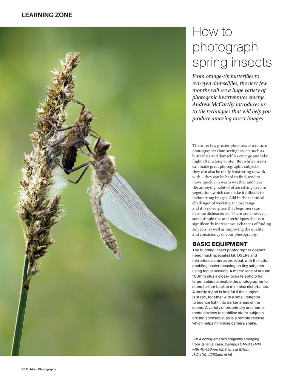 Outdoor Photography Preview Pages