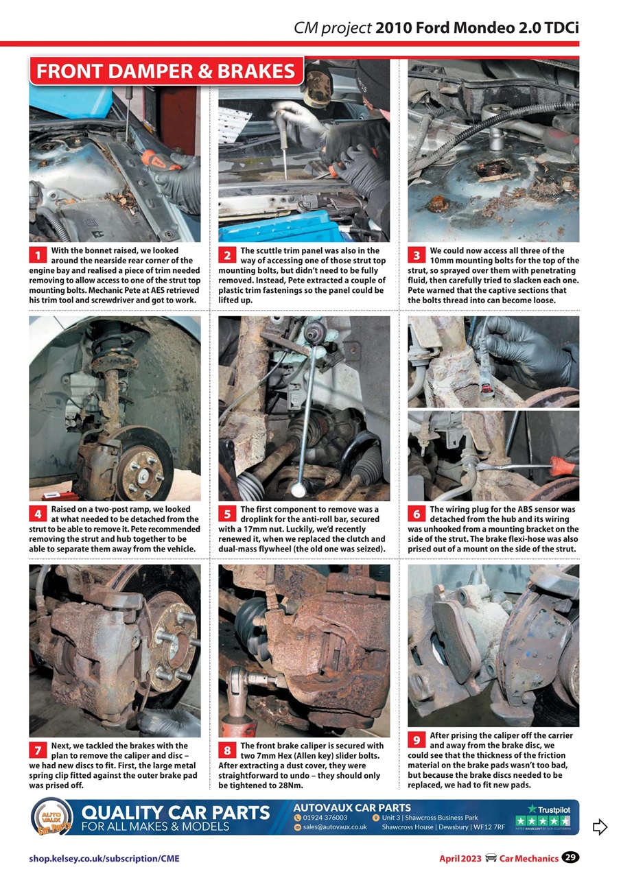 Car Mechanics Preview Pages