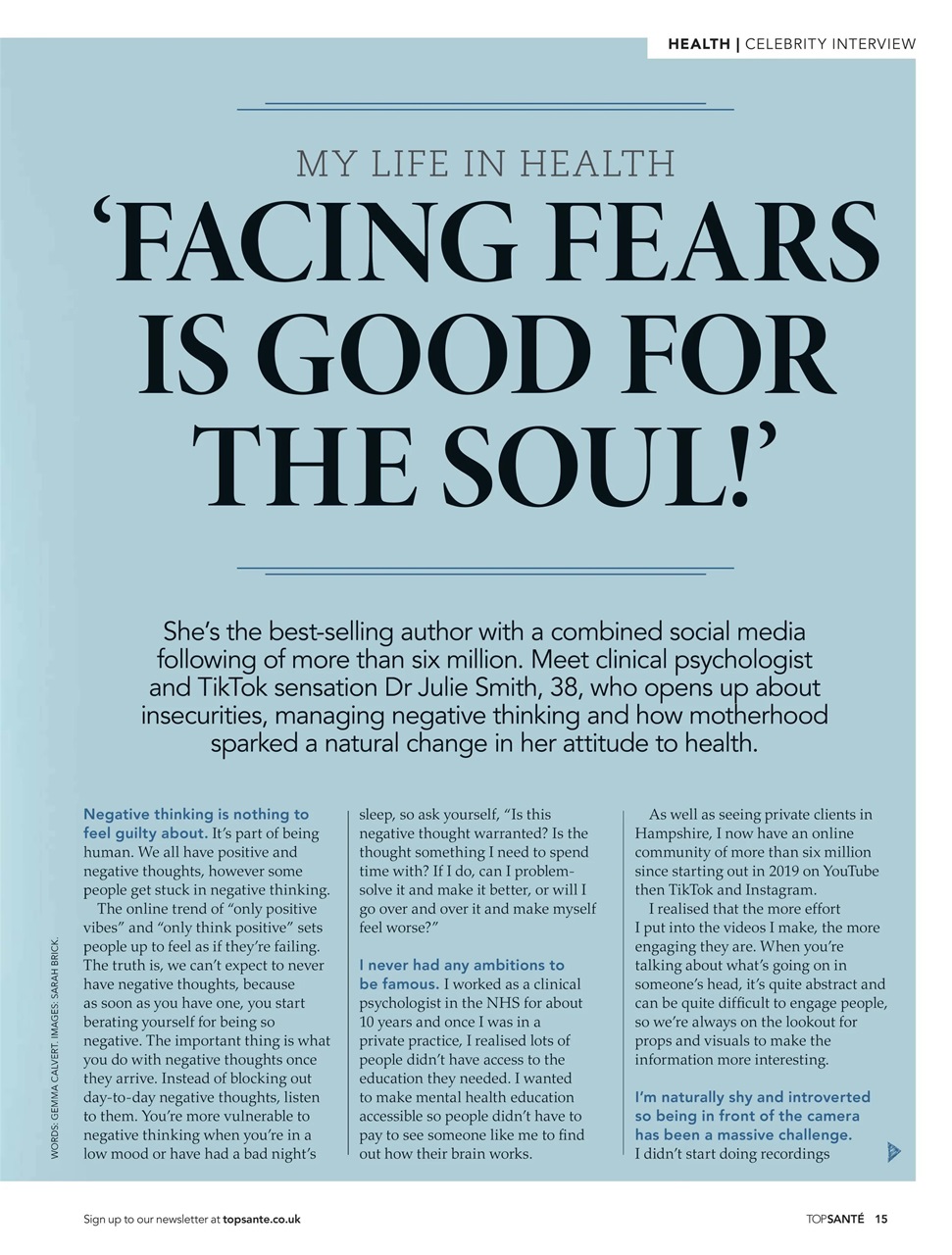 Top Sante Preview Pages