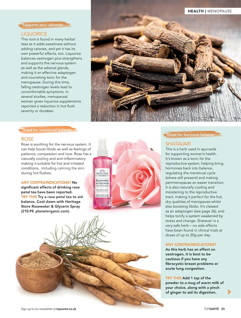 Top Sante Preview Pages