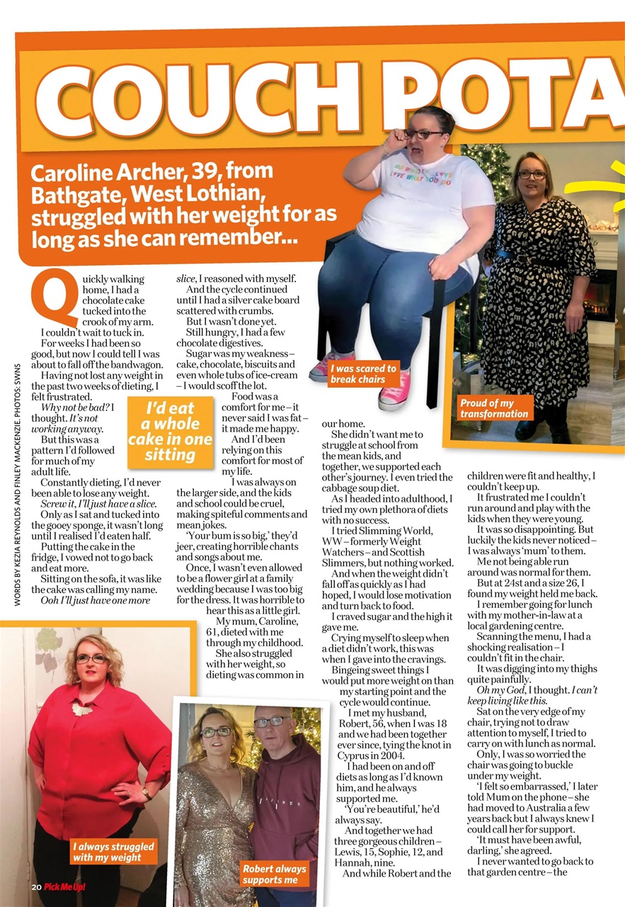 Pick Me Up Preview Pages