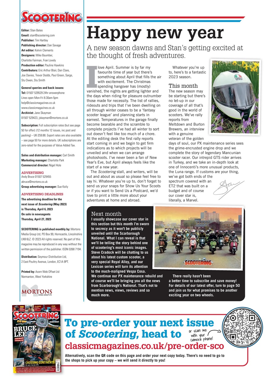 Scootering Preview Pages