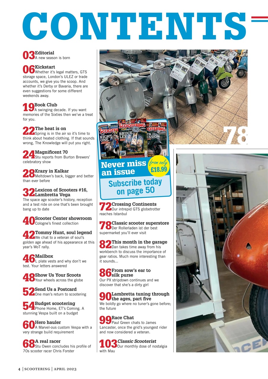 Scootering Preview Pages