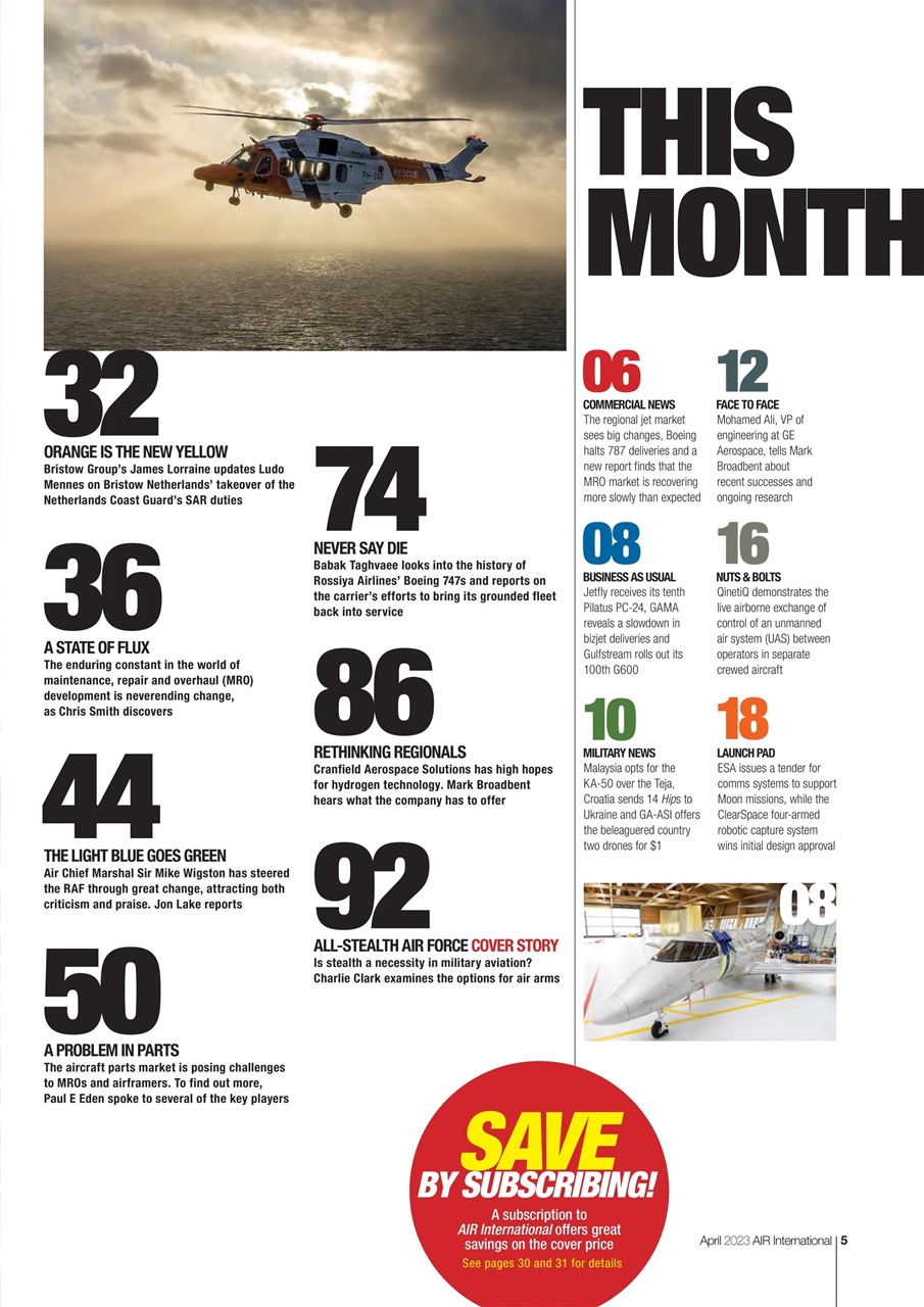 AIR International Preview Pages