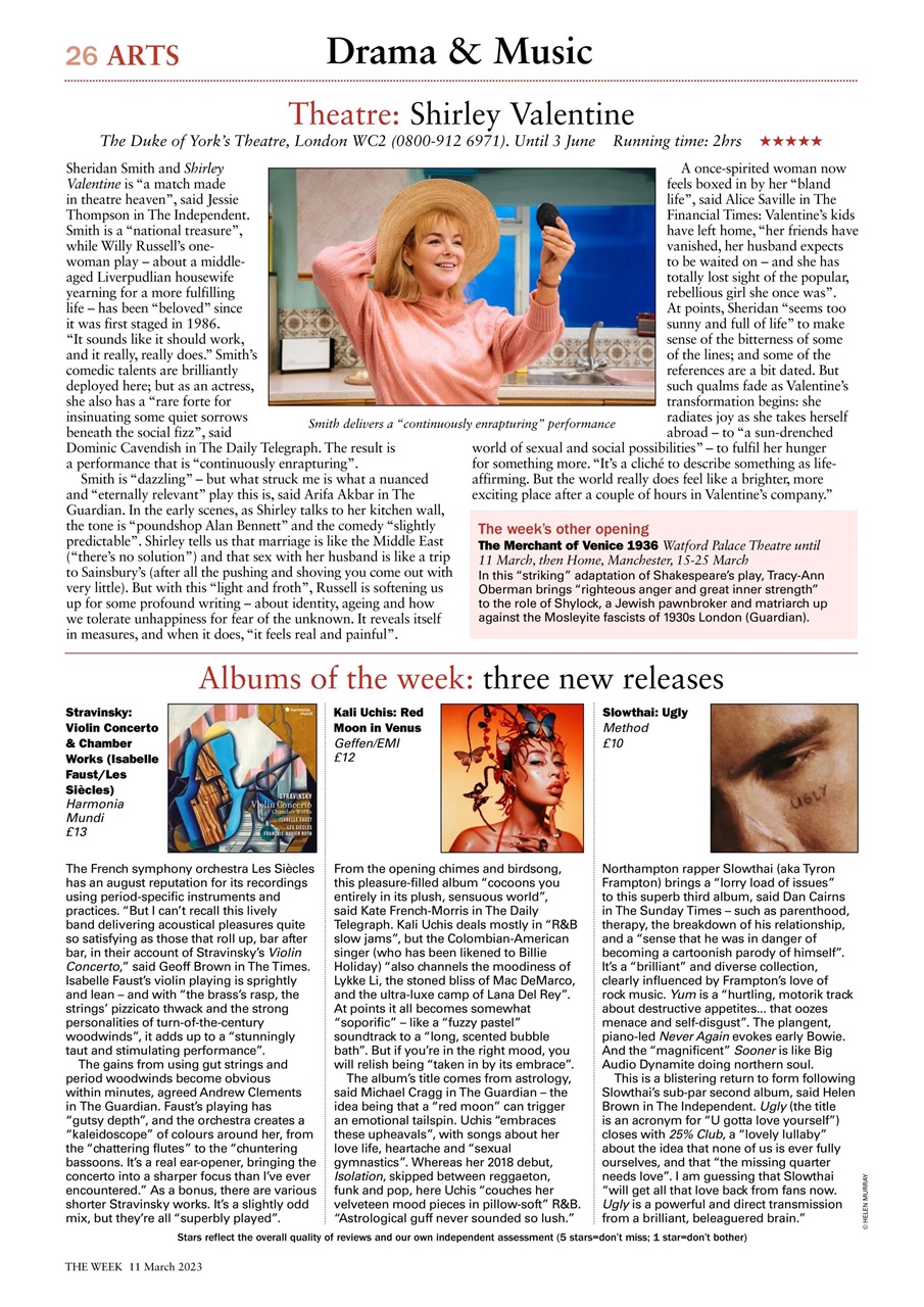 The Week Preview Pages