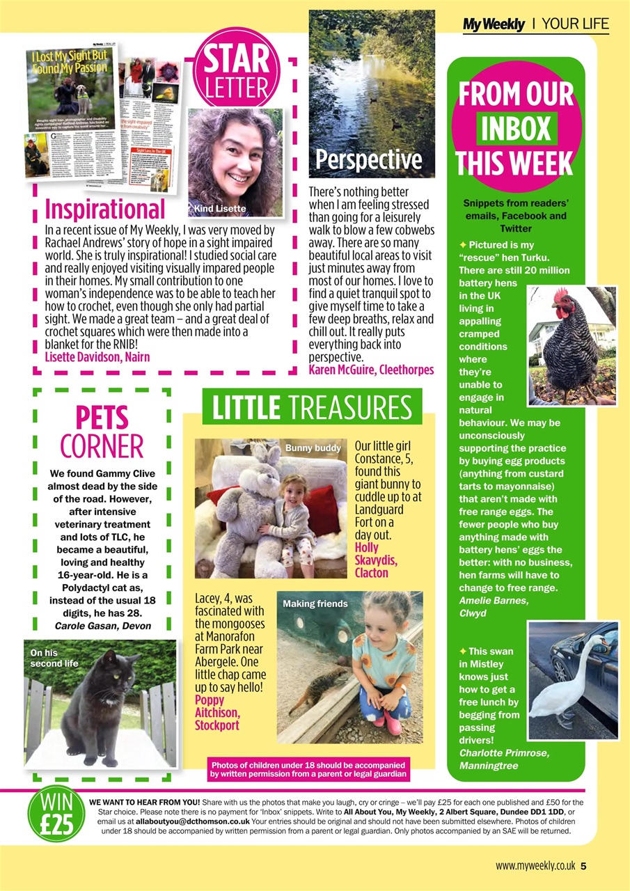 My Weekly Preview Pages