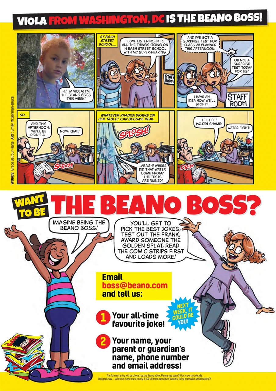 Beano Preview Pages
