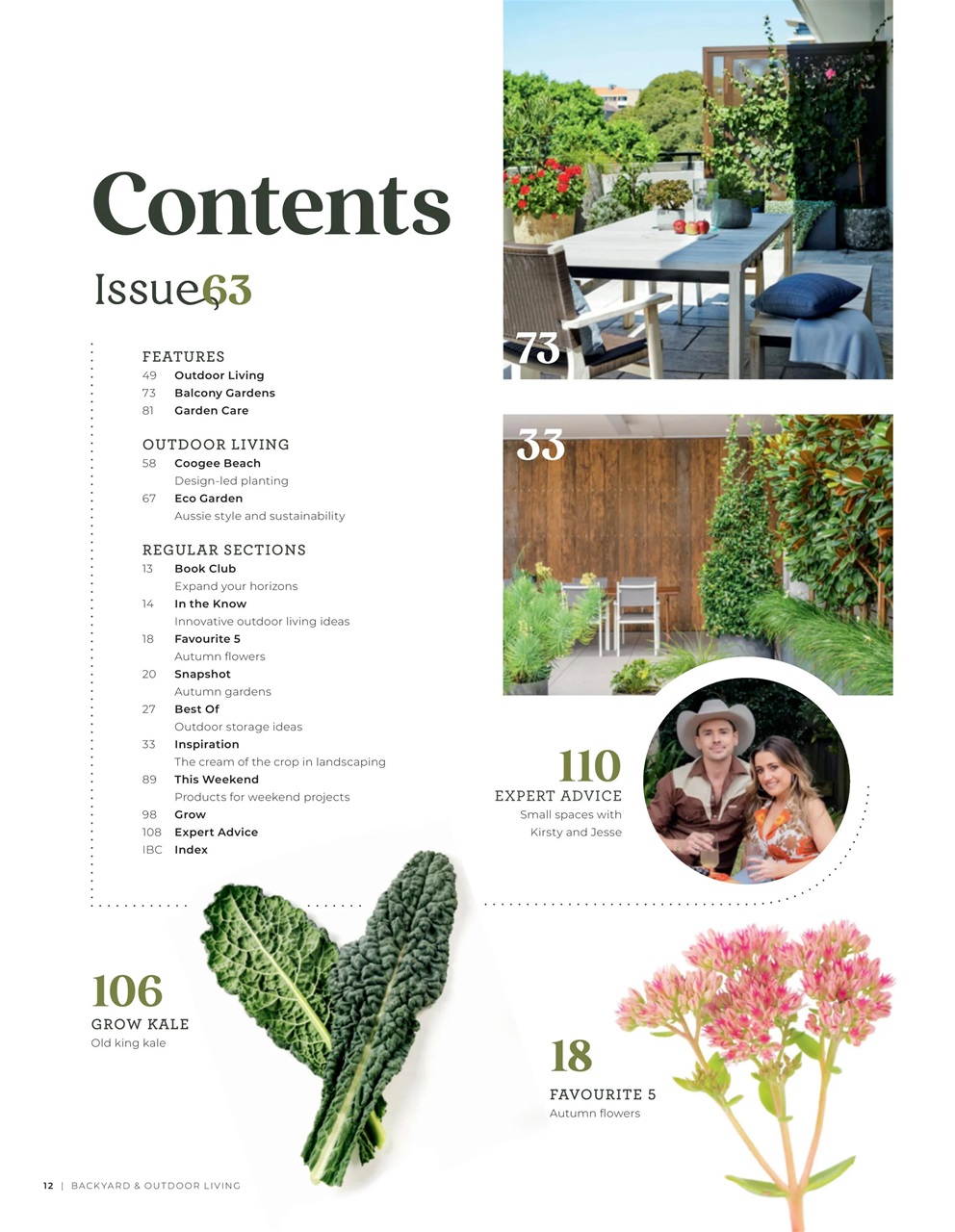 Backyard & Outdoor Living Preview Pages