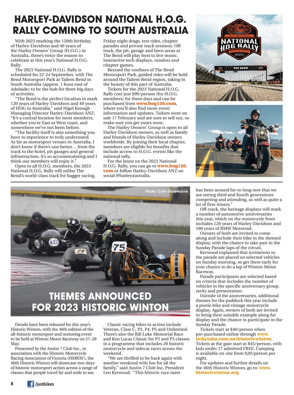 JUST BIKES Preview Pages