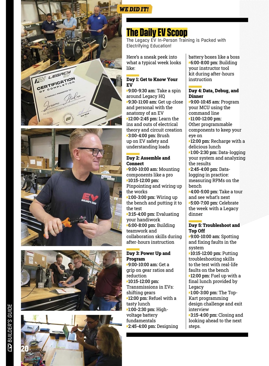 EV Builder's Guide Preview Pages