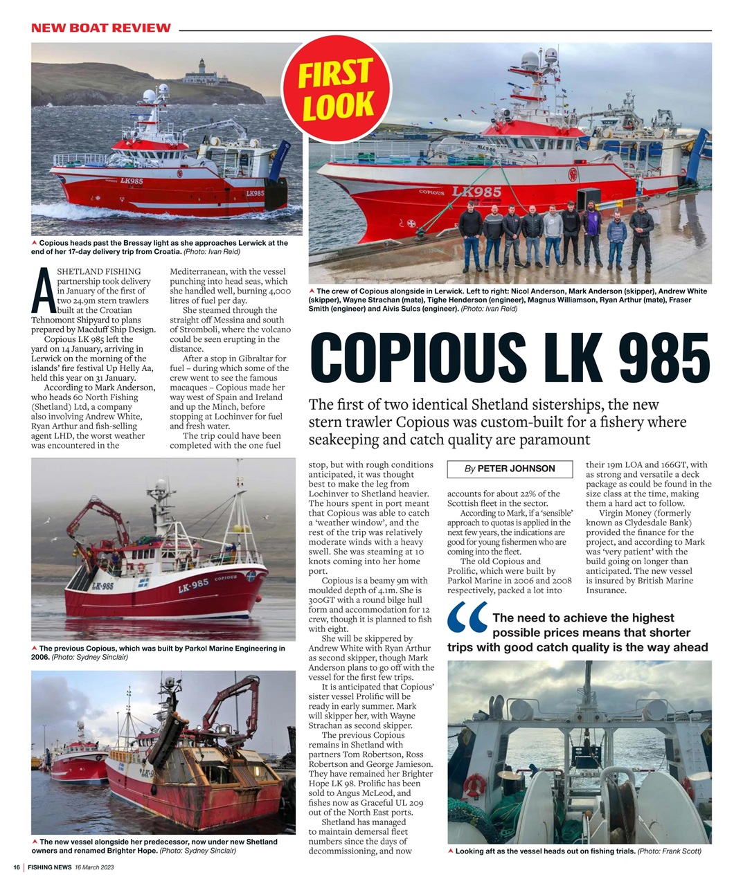 Fishing News Preview Pages