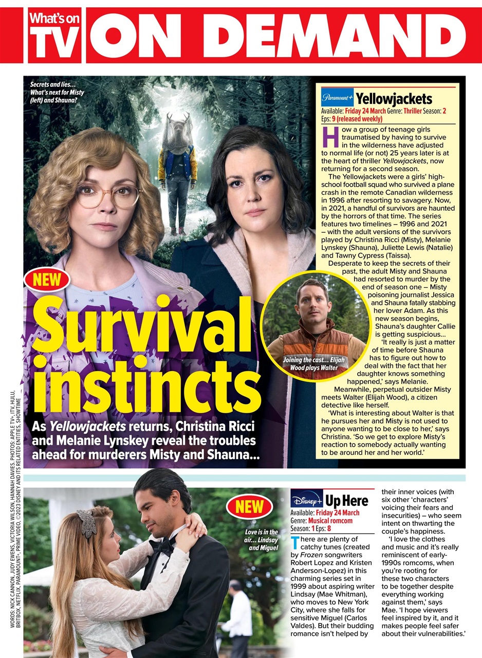 What's on TV Preview Pages