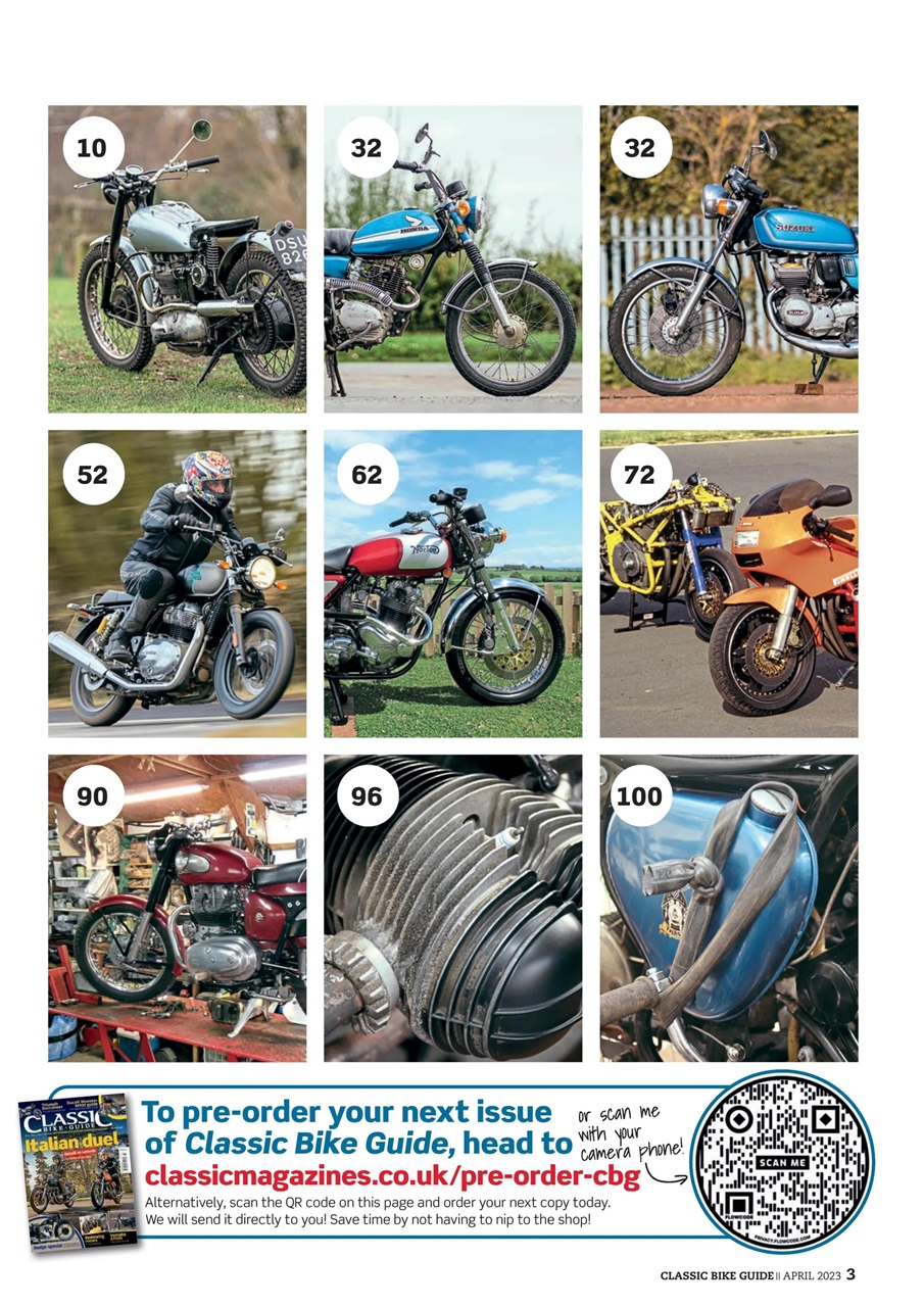 Classic Bike Guide Preview Pages
