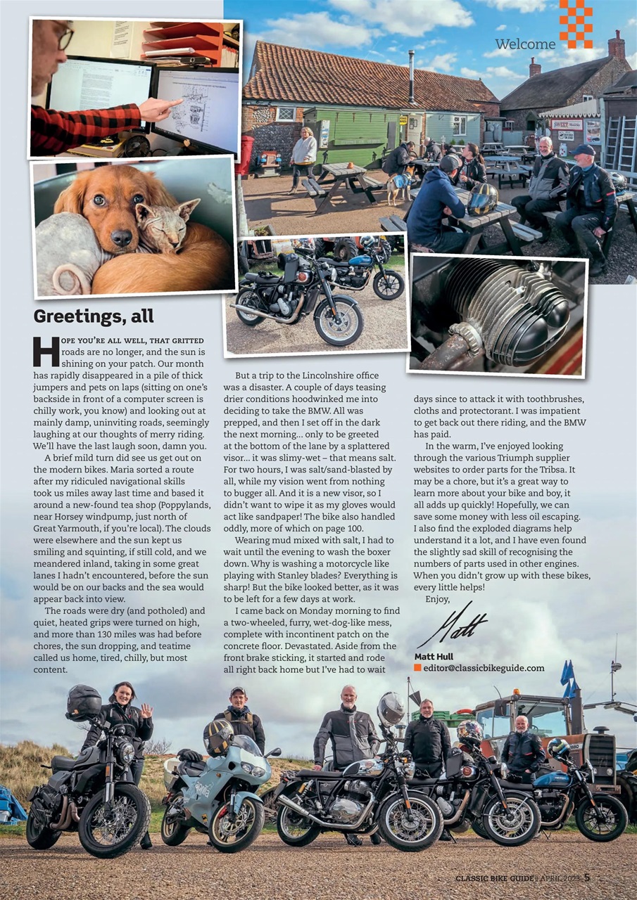 Classic Bike Guide Preview Pages