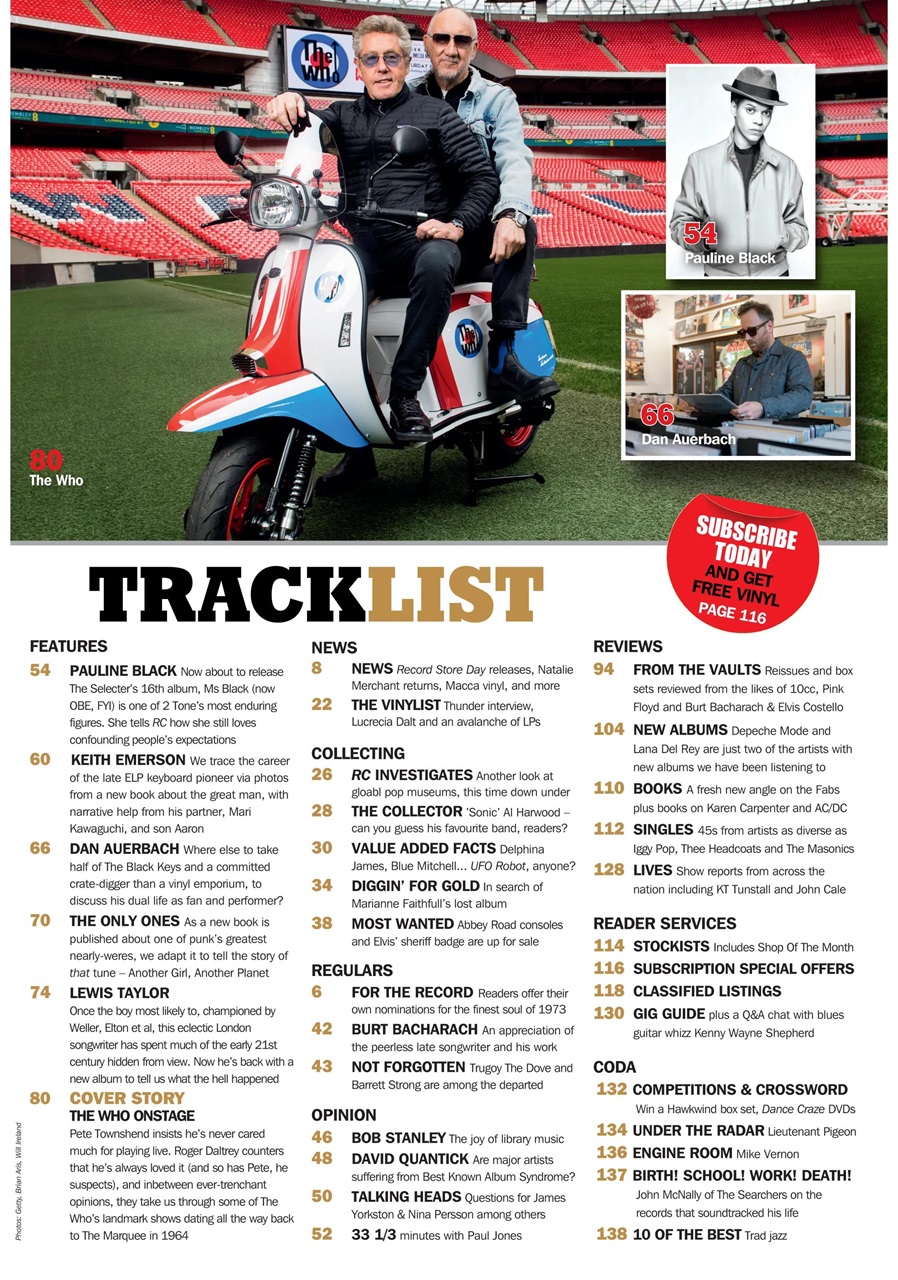 Record Collector Preview Pages