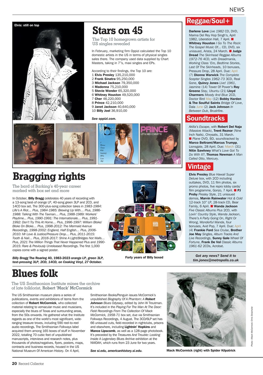 Record Collector Preview Pages