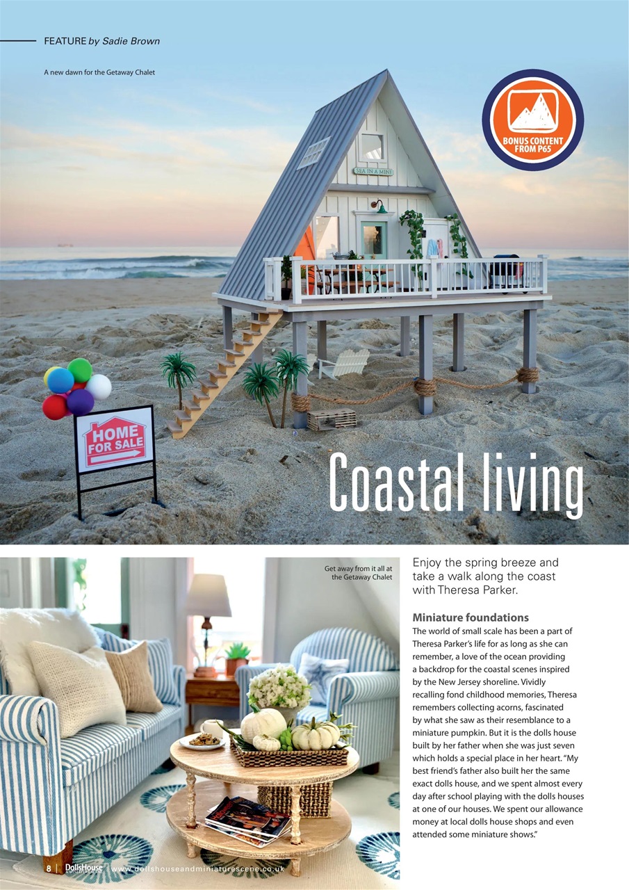 Dolls House and Miniature Scene Preview Pages