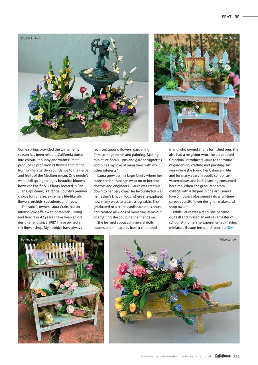 Dolls House and Miniature Scene Preview Pages