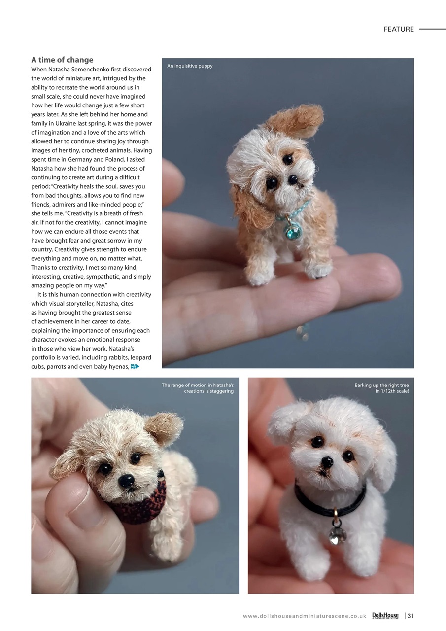 Dolls House and Miniature Scene Preview Pages
