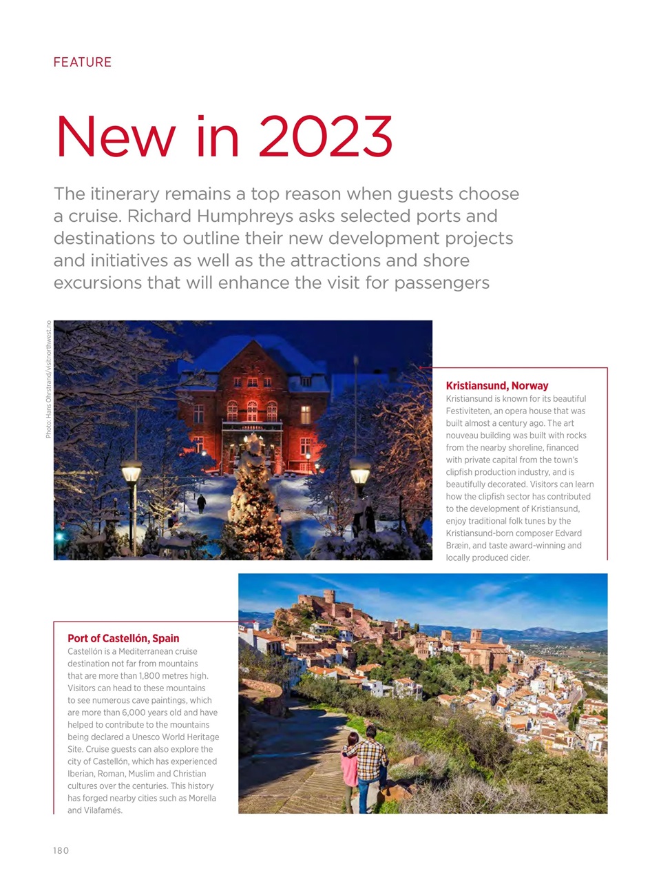 Cruise & Ferry Preview Pages