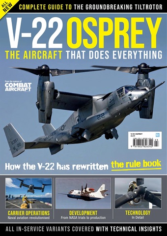 Combat Aircraft Journal issue V-22 Osprey