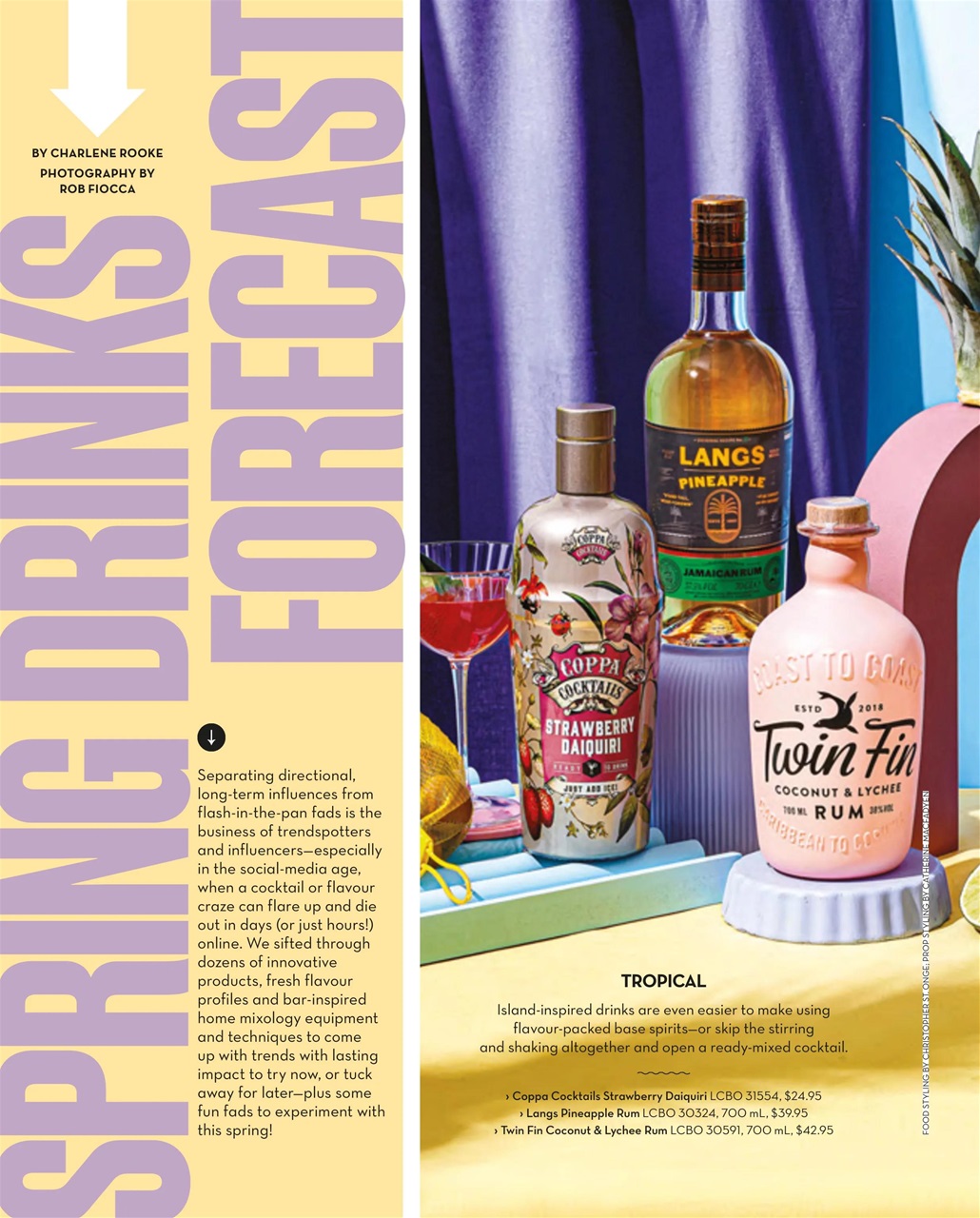 LCBO Food & Drink Preview Pages