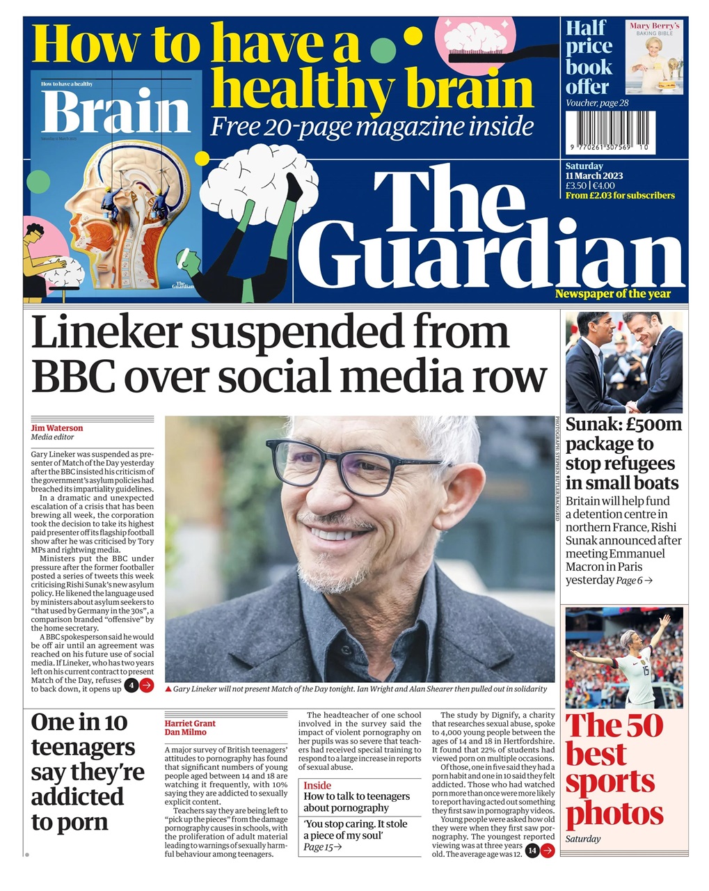 The Guardian Newspaper Preview Pages