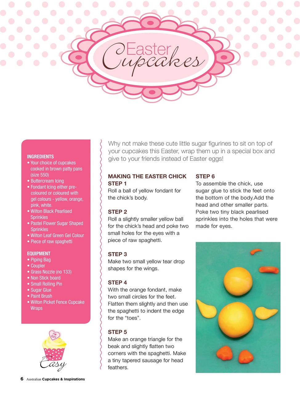 Australian Cupcakes and Inspirations Preview Pages