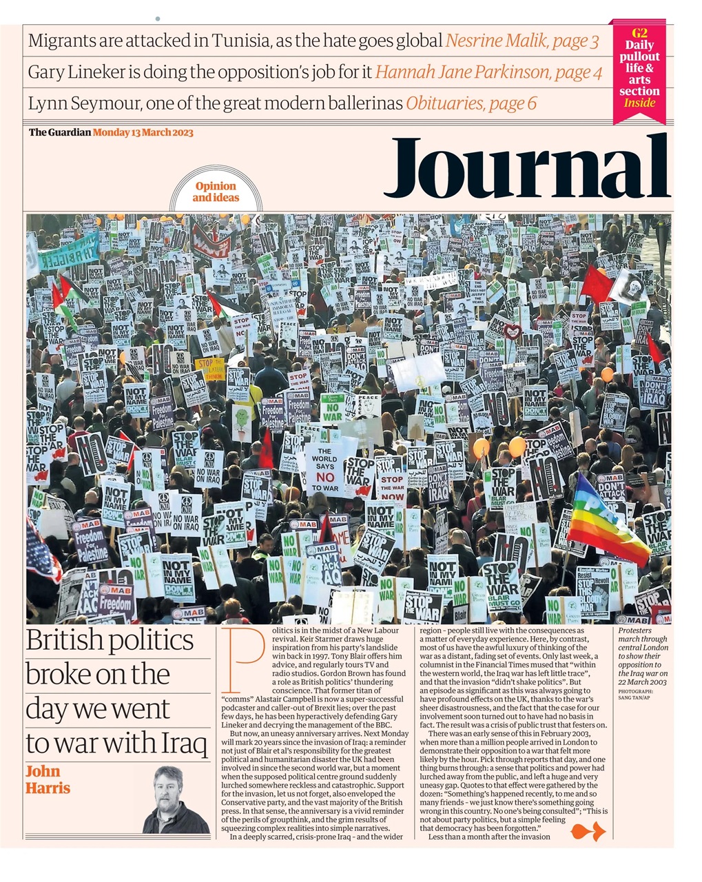 The Guardian Newspaper Preview Pages