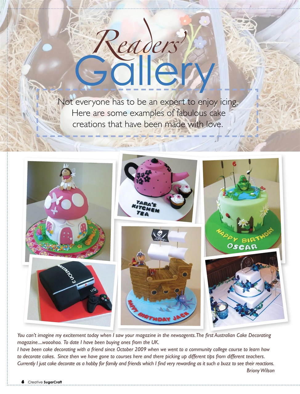 Creative Sugar Craft Preview Pages