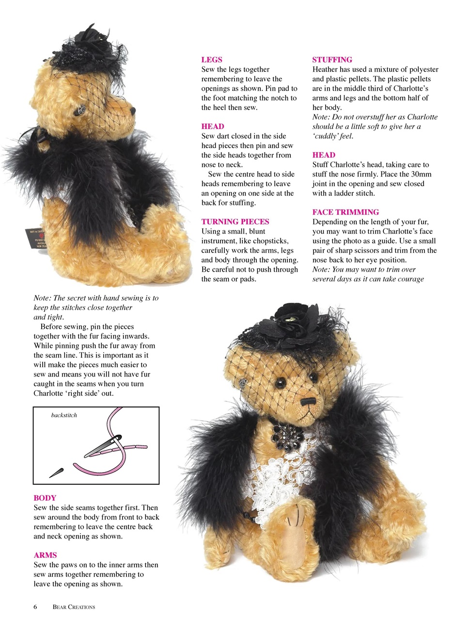 Bear Creations Preview Pages