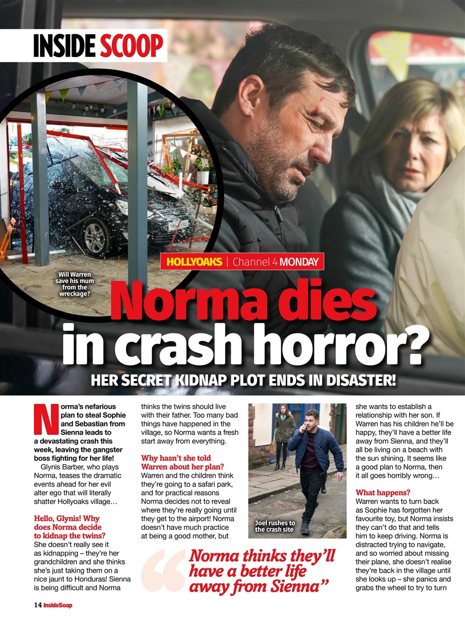 Inside Soap Preview Pages