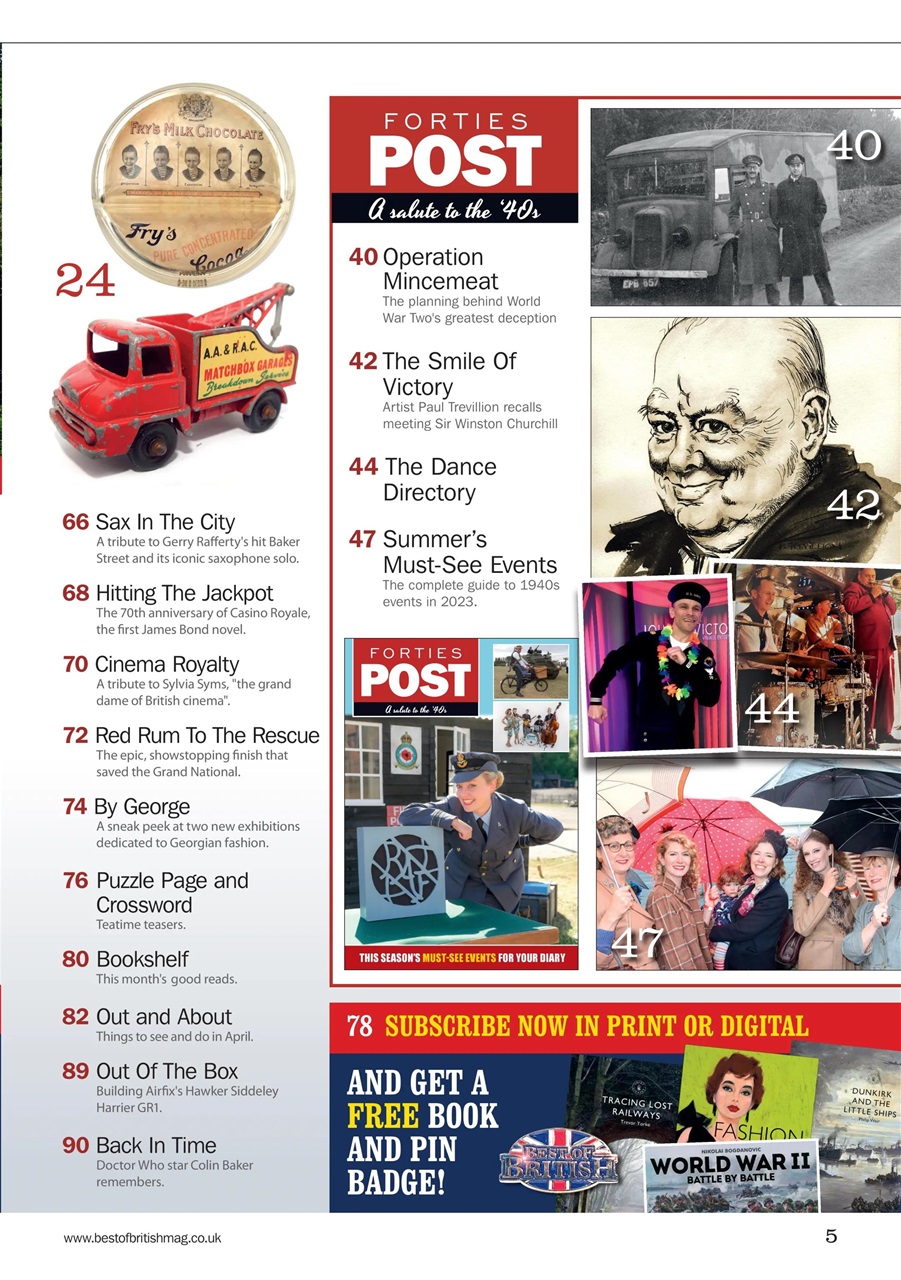 Best of British Preview Pages