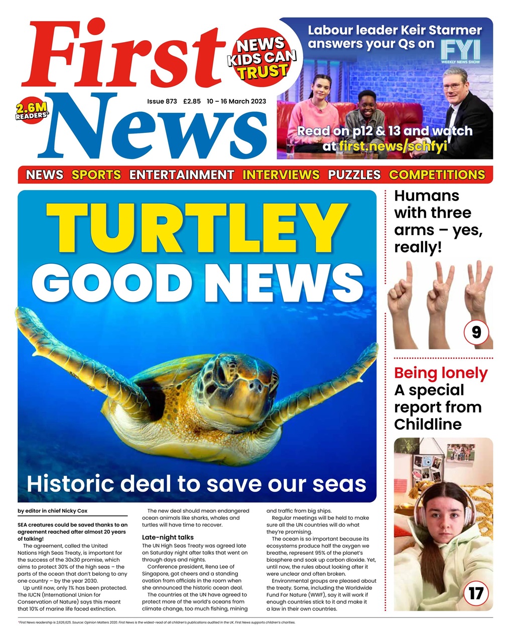 First News Preview Pages