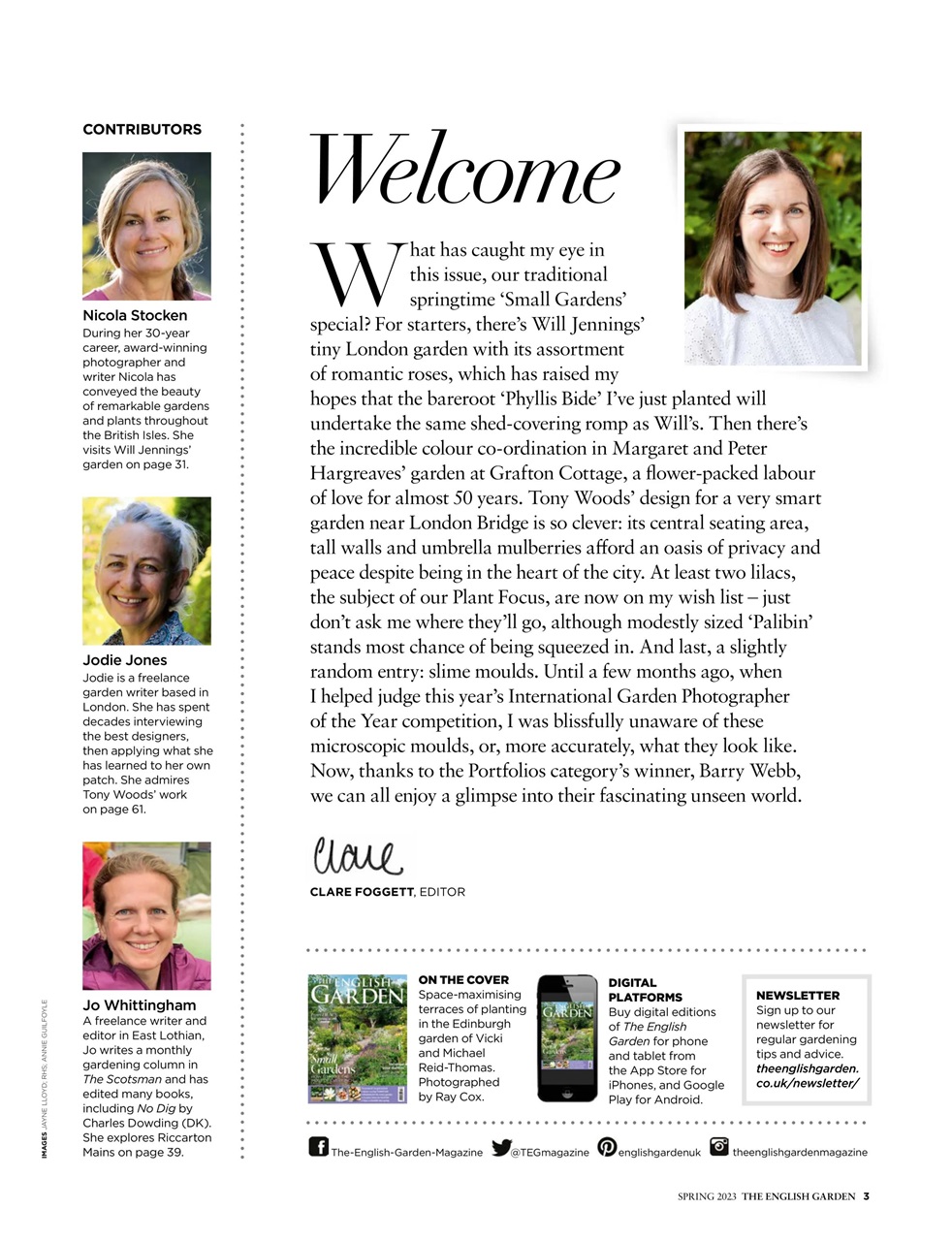 The English Garden Preview Pages