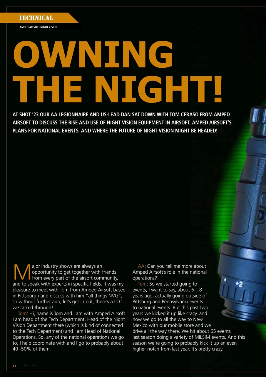 Airsoft Action Preview Pages