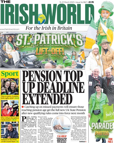 Irish World issue 1867