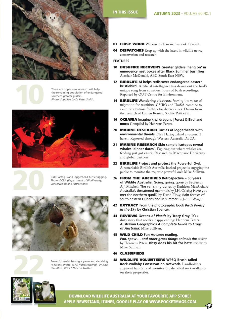 Wildlife Australia Preview Pages
