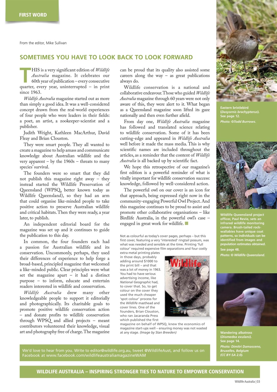 Wildlife Australia Preview Pages