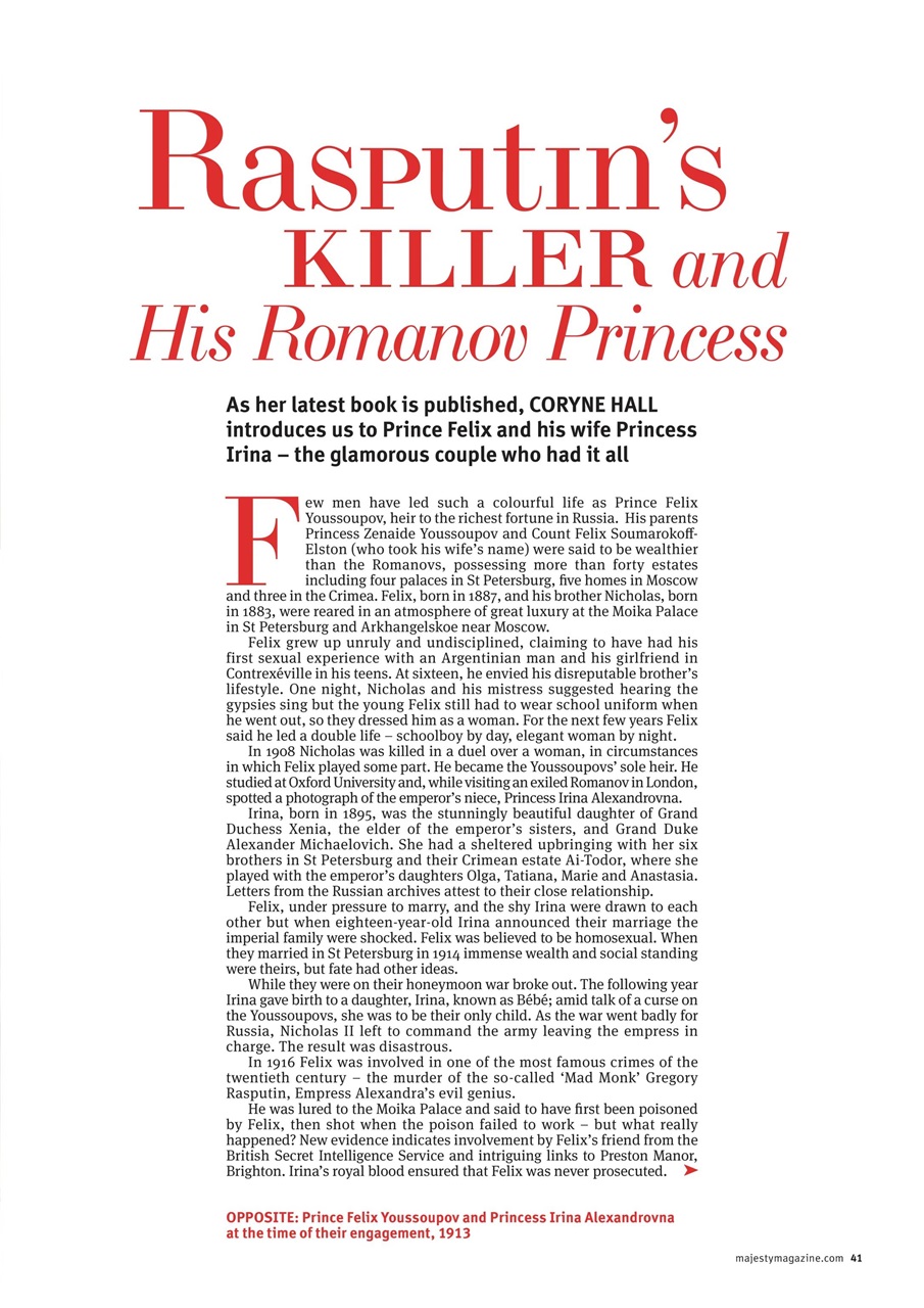 Majesty Magazine Preview Pages