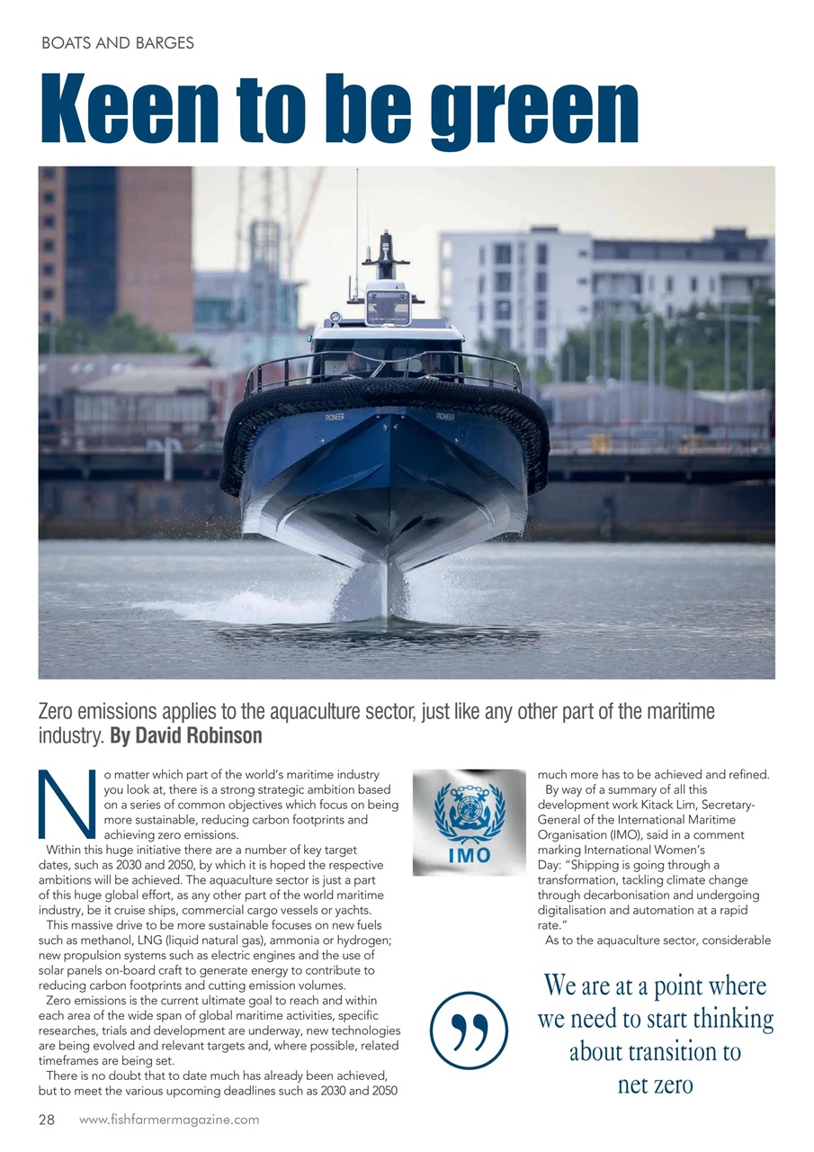 Fish Farmer Magazine Preview Pages