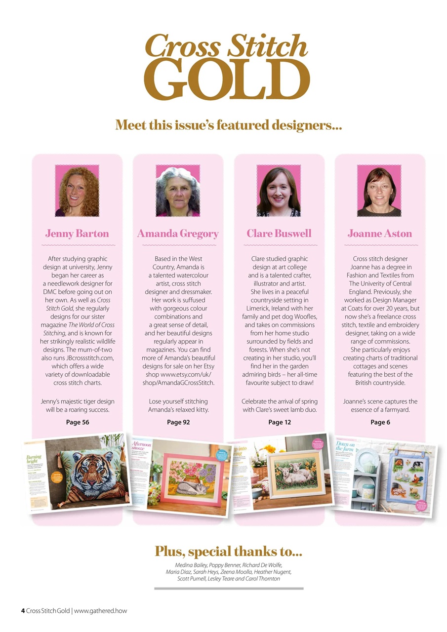 The World of Cross Stitching Preview Pages