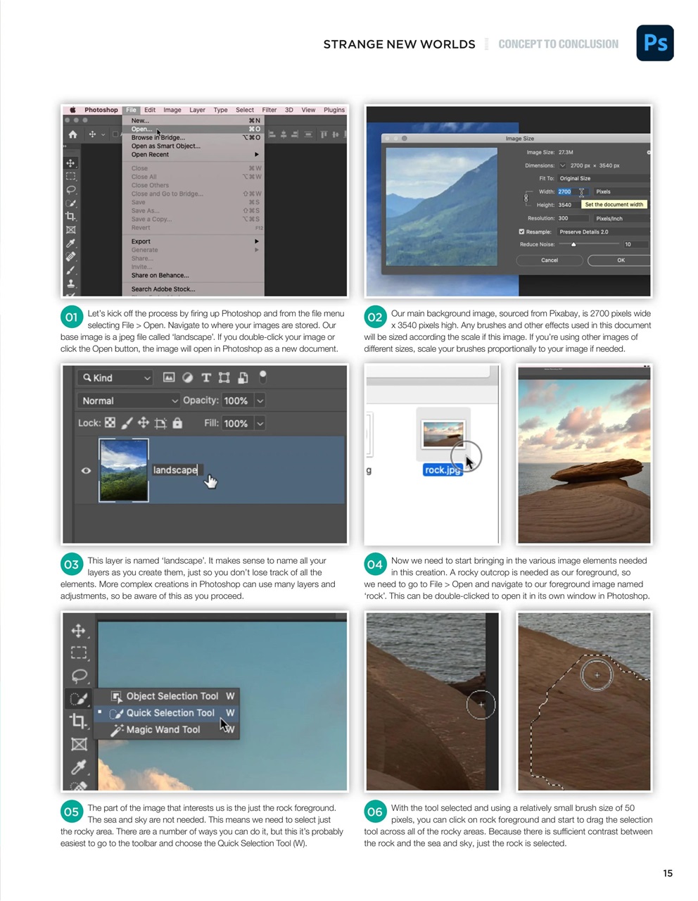 Photoshop User Preview Pages