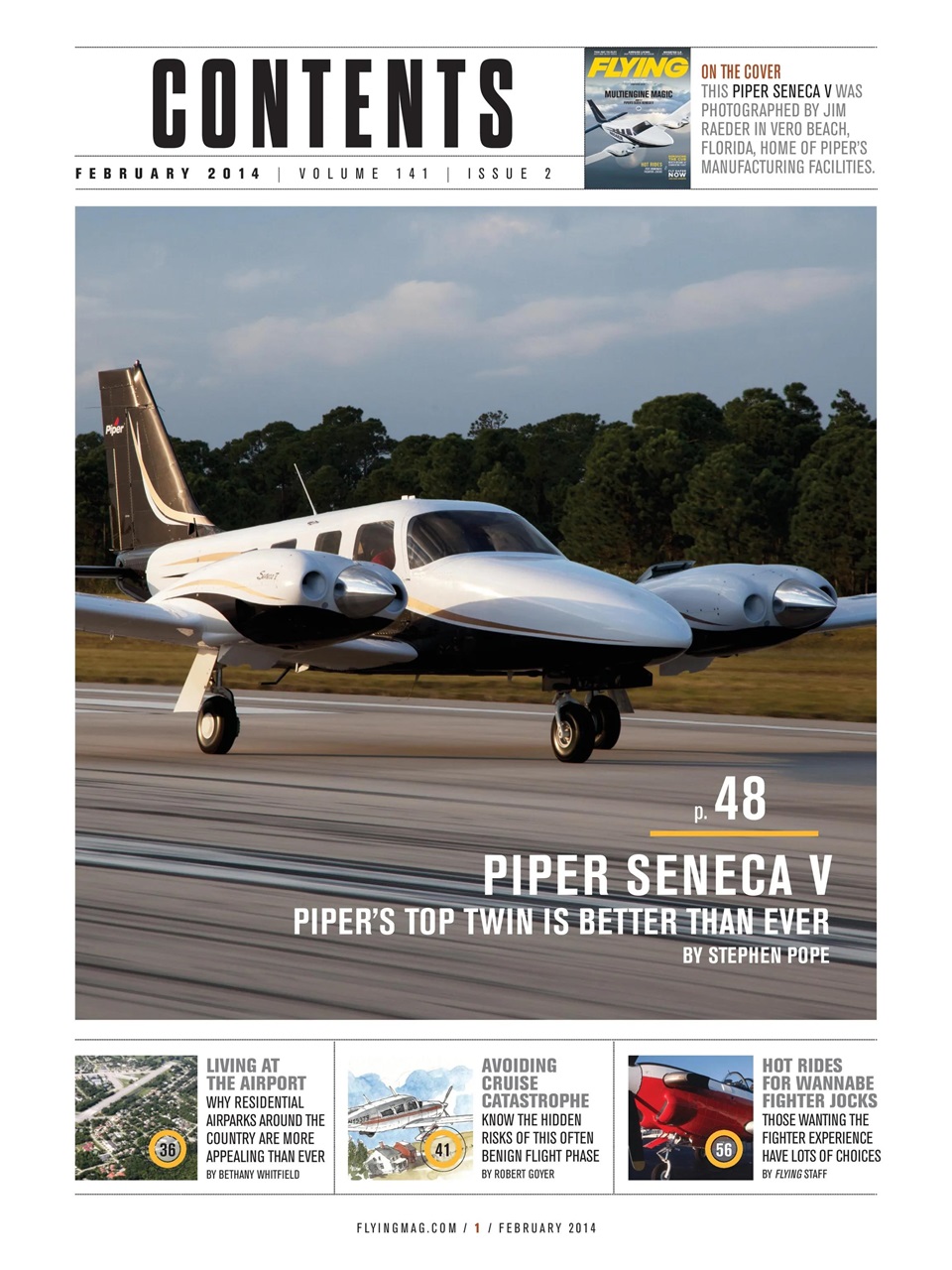 FLYING Magazine Preview Pages